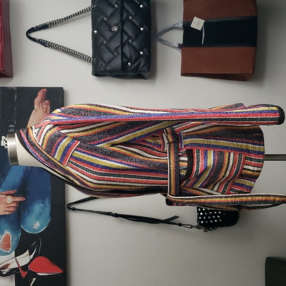 Anthropologie Akemi + Kin Striped Cardigan Jacket Size M - Picture 6 of 13